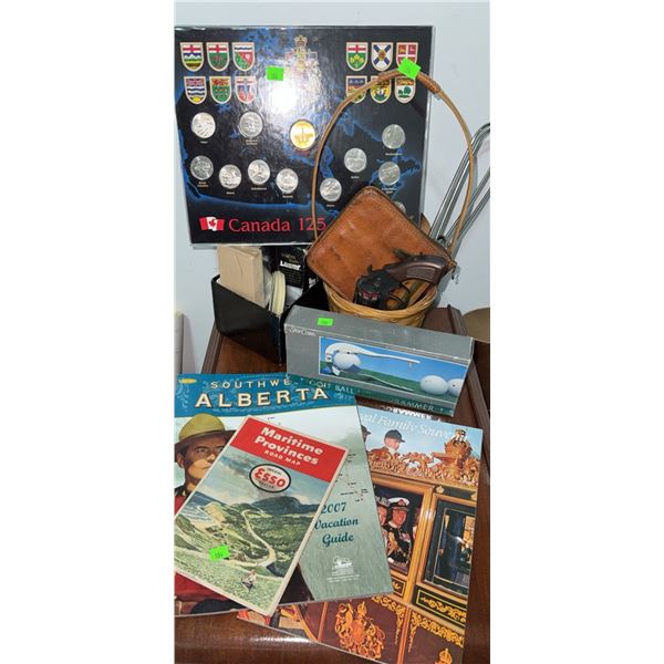 Canada 125 Coin Set, Booklets, and Miscellaneous Items Group