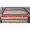 Image 5 : Embroidery and Sewing Supply Lot with Wicker Sewing Basket and Supplies