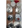 Image 4 : Glass and Metal Kitchen Canisters, Pitcher, and Thermal Carafe
