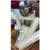 Image 7 : Household Small Appliance Lot: Electric Fan, FoodSaver, Handheld Vacuum, Can Opener