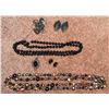 Image 3 : Costume Jewellery Lot with Beaded Necklaces and Earrings