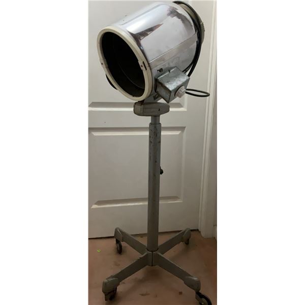 Martin Electric Turbinator Model T-112 Salon Dryer with Custom Light Bulb Can Attachment