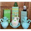 Image 2 : Avon Collectibles: Bottles, Lotion Dispenser, Bell, Figurine, and Boxes