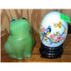 Image 5 : Avon Collectibles: Bottles, Lotion Dispenser, Bell, Figurine, and Boxes