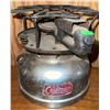 Image 5 : Camping and Kitchen Lot: Coleman Stove, Metal Kettle, Lanterns, Skillet, Broom