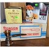 Image 5 : Kitchenware Including Mason Jars, Glass Relish Tray, Vintage Appliances and Utensils
