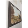 Image 3 : Framed Rural Landscape Painting Signed Ellen M. Budney