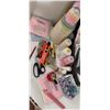 Image 2 : Memory Craft 9000 Sewing Accessories, Cross Stitch Books, Patterns, and Tool Lot