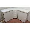Image 1 : Janome Sewing Machine, Janome Serger, L-Shaped Sewing Cabinet, Accessories Included