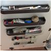 Image 4 : Janome Sewing Machine, Janome Serger, L-Shaped Sewing Cabinet, Accessories Included