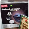 Image 3 : Office Supply and Book Lot: Staples Shredder, Portfolio, Portafile, Wood Sign Guides