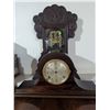 Image 2 : Ingraham Mantel and Steeple Wooden Clocks with Exposed Clockwork Movements