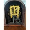 Image 6 : Ingraham Mantel and Steeple Wooden Clocks with Exposed Clockwork Movements