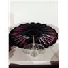 Image 3 : Ruby Red Glassware with Wine Glasses, Divided Tray, Decanter, and Bowl