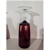 Image 6 : Ruby Red Glassware with Wine Glasses, Divided Tray, Decanter, and Bowl