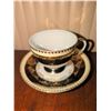 Image 12 : English Bone China Teacup and Saucer Sets, 6 Pieces