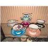 Image 2 : English Bone China Teacup and Saucer Sets, 6 Pieces