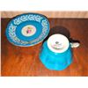 Image 5 : English Bone China Teacup and Saucer Sets, 6 Pieces