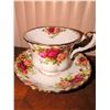 Image 3 : 5 Assorted English Bone China Cups and Saucers