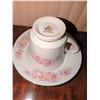 Image 11 : English Bone China Teacup and Saucer Sets, 5 Pieces