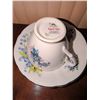 Image 3 : English Bone China Teacup and Saucer Sets, 5 Pieces