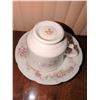 Image 5 : English Bone China Teacup and Saucer Sets, 5 Pieces