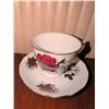 Image 6 : English Bone China Teacup and Saucer Sets, 5 Pieces