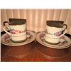 Image 7 : Five Mini Tea Cups and Saucers, Simpsons and Made in China