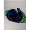 Image 6 : Blue and Clear Art Glass Collection - Murano Hand Blown Mid Century