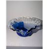 Image 8 : Blue and Clear Art Glass Collection - Murano Hand Blown Mid Century