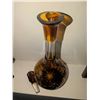 Image 6 : Decor Lot with Breyer Horse, Amber Glass Decanter, Framed Print, Copper Bowls