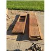 Image 1 : Wooden Mechanical Service Ramps with Rolling Cylinders