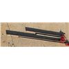 Image 2 : Four Bar Clamps with Red Iron Cast Heads, Assorted Lengths