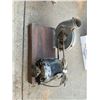 Image 2 : Electric Motor Belt-Driven Metal Blower on Wood Base