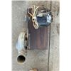 Image 3 : Electric Motor Belt-Driven Metal Blower on Wood Base