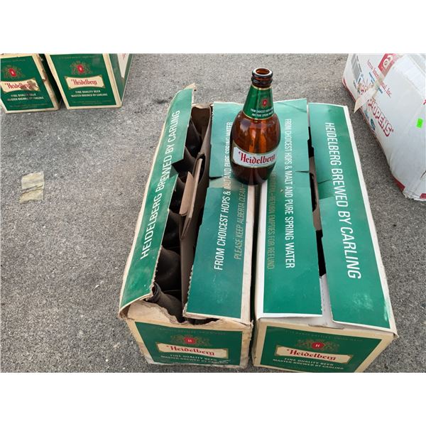 Heidelberg Brewed by Carling Beer Bottles, 24 Count
