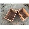 Image 3 : Pepsi-Cola and Gray Beverage Wooden Crates Set of 2