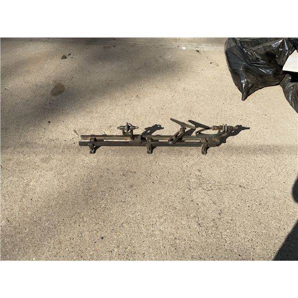 Cast Iron Lathe Bed with Tool Rest and Mounts