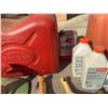 Image 6 : Gas Cans, Oils, Garden Tools, and Lawn Care Items