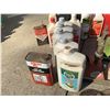 Image 8 : Gas Cans, Oils, Garden Tools, and Lawn Care Items