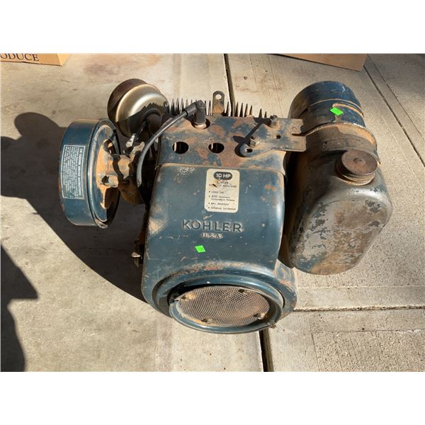 Kohler K241 Gas Engine 10HP Horizontal Shaft