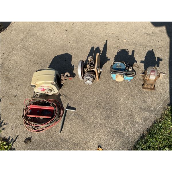 Industrial Equipment: Powerwinch Electric Winch, Engine, Pumps, Gearbox