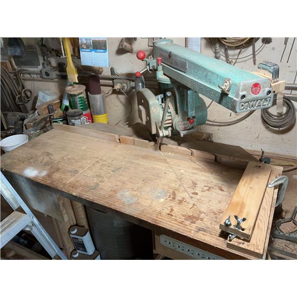 DeWalt Power Shop AMF Radial Arm Saw, Model 925, 120/240V