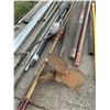 Image 5 : Metal Poles, Propeller, Crowbar, and Hand Tools