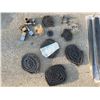 Image 2 : 6 Chains and 7 Metal Files, Assorted Machine Parts and Connectors