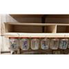 Image 2 : Wall-Mounted Workshop Organizer Shelf With Glass Jar Storage