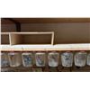 Image 3 : Wall-Mounted Workshop Organizer Shelf With Glass Jar Storage