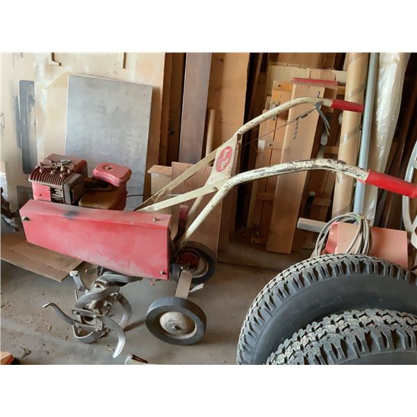 Merry Tiller Professional Walk-Behind Rototiller with 4 HP Briggs & Stratton Engine