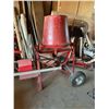 Image 1 : Canadian General Electric Electric Cement Mixer With Steel Drum and Wheels