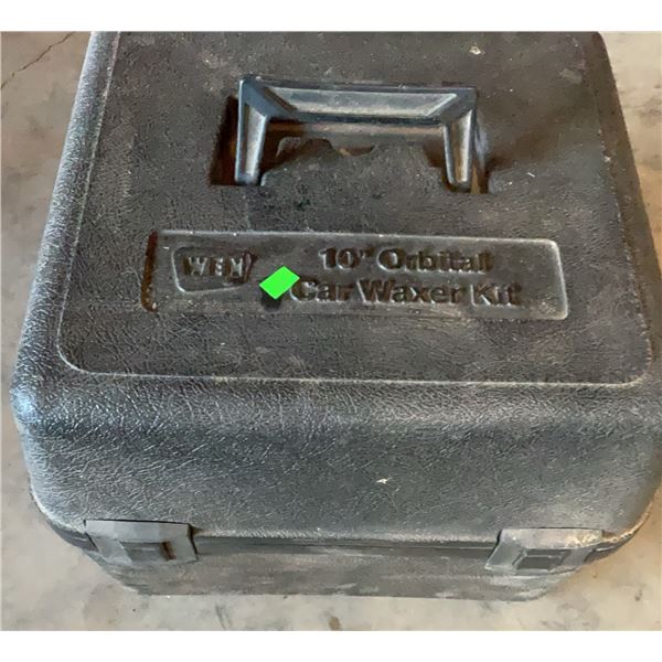 WEN 10" Orbital Car Waxer with Case and Accessories